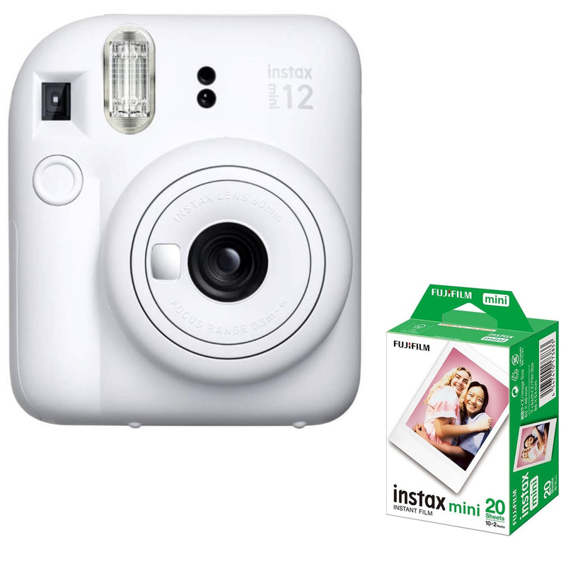 دوربین عکاسی چاپ سریع فوجی فیلم مدل Instax Mini 12 به همراه کاغذ چاپگر 20عددی — تصویر ۲