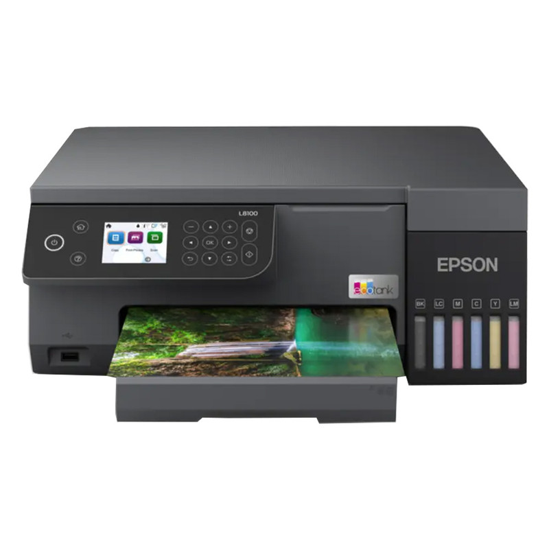پرینتر جوهر افشان اپسون مدل EcoTank L8100 — تصویر ۴
