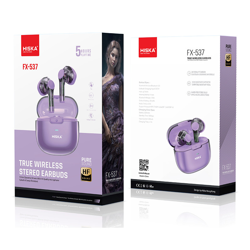 هدفون بلوتوثی هیسکا مدل FX-537 — تصویر ۵