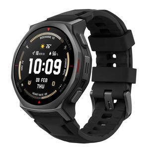 ساعت هوشمند 44 میلی متری امیزفیت مدل T-Rex 3 Pro با بند سیلیکونی