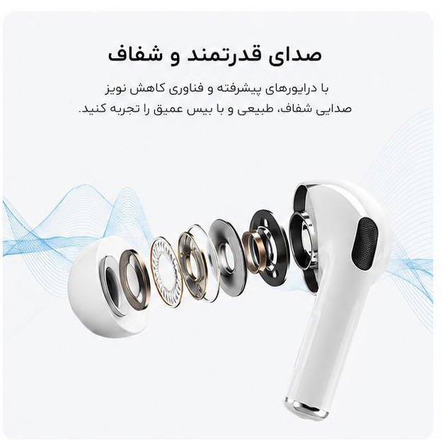 هدفون بلوتوثی مدل TWS 5.3 — تصویر ۳