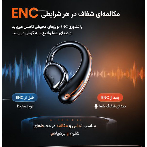 هدفون بلوتوثی مدل TWS EL — تصویر ۵