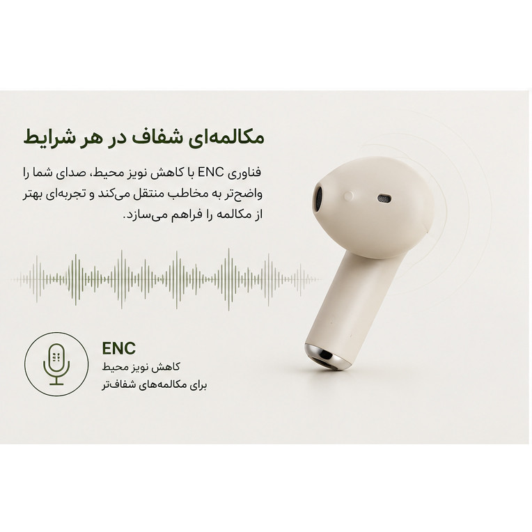 هدفون بلوتوثی مدل TWS 86 — تصویر ۴