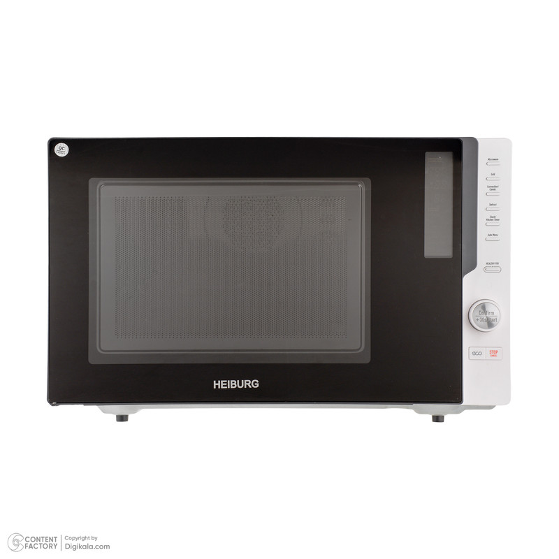 مایکروویو 1450-1550 وات 32 لیتر هایبورگ مدل MW-6060 دارای 10 برنامه پخت — تصویر ۲