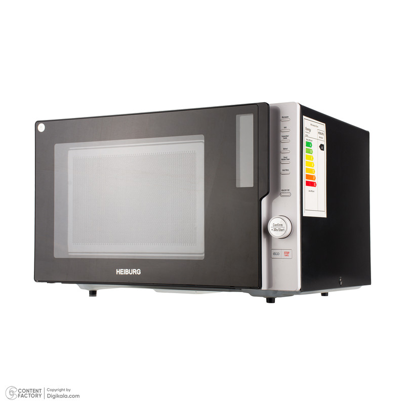 مایکروویو 1450-1550 وات 32 لیتر هایبورگ مدل MW-6060 دارای 10 برنامه پخت — تصویر ۳