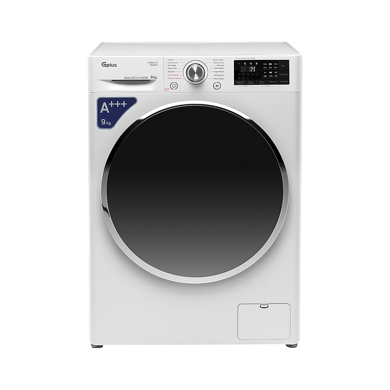 ماشین لباسشویی 9 کیلوگرم اتوماتیک جی پلاس مدل GWM-R909W — تصویر ۲