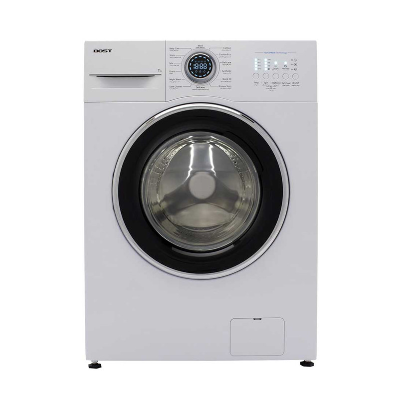 ماشین لباسشویی اتوماتیک بست مدل BWD-712-10 ظرفیت 7 کیلوگرم — تصویر ۲