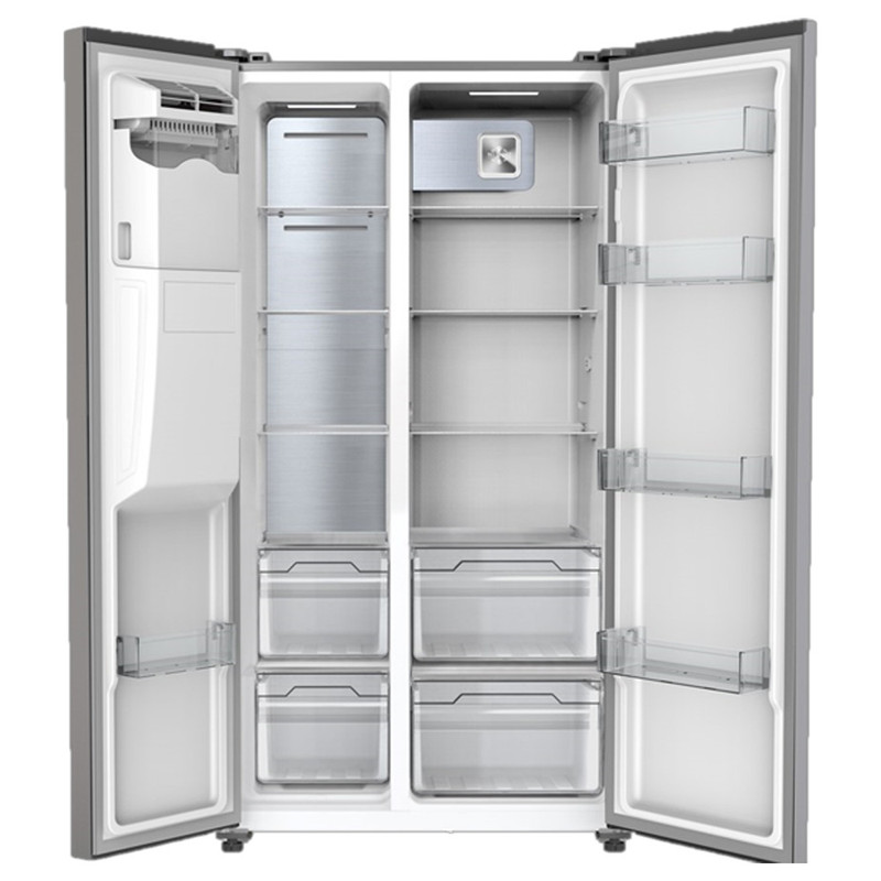 یخچال فریزر ساید بای ساید 27 فوت ایکس ویژن مدل HS550-WI/SI — تصویر ۳