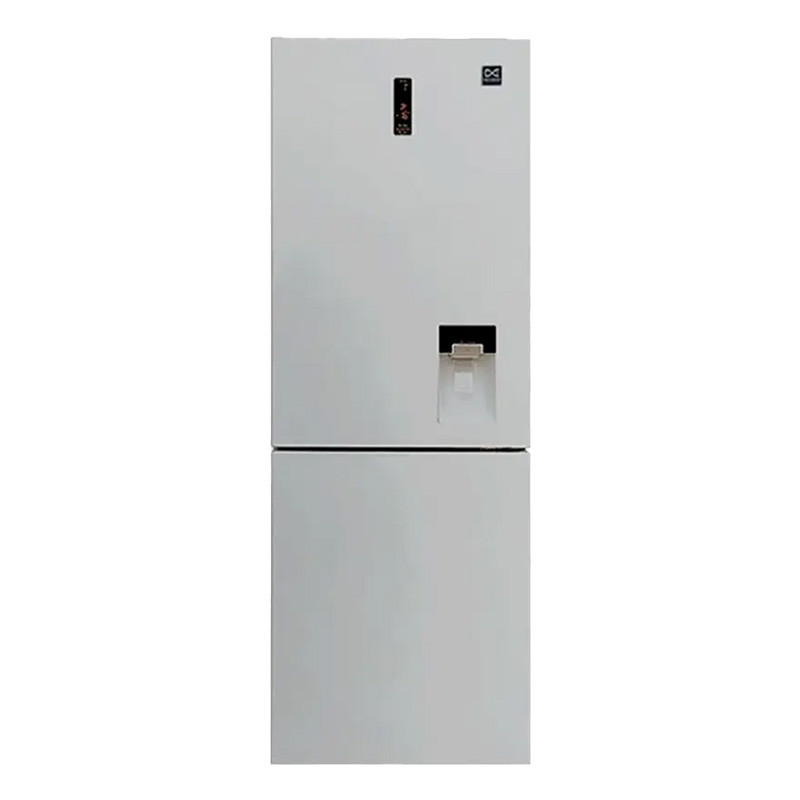 یخچال فریزر 24 فوت دوو مدل BMI-10GW با ارتفاع 196، پهنای 67 و عمق 68 سانتی متر، میزان مصرف انرژی A+، دارای ۱ کشو در یخچال و 4 کشو در فریزر، دارای سیستم نوفراست — تصویر ۳