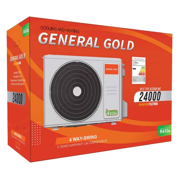 کولر گازی 24 هزار جنرال گلد مدل GG-MS24000PLATINUM — تصویر ۳