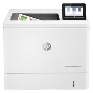 پرینتر اچ‌پی رنگی تک کاره با چاپ لیزری مدل HP Color LaserJet Enterprise M555dn، سایز چاپ A4، قابلیت چاپ دو روی خودکار، امکان طراحی چاپ متن، اشکال گرافیکی در بروشورها، کاتالوگ‌های تبلیغاتی و تجاری، دار