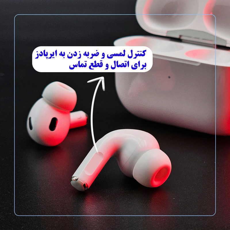 هدست بلوتوثی مدل ایرپاد pro new — تصویر ۳