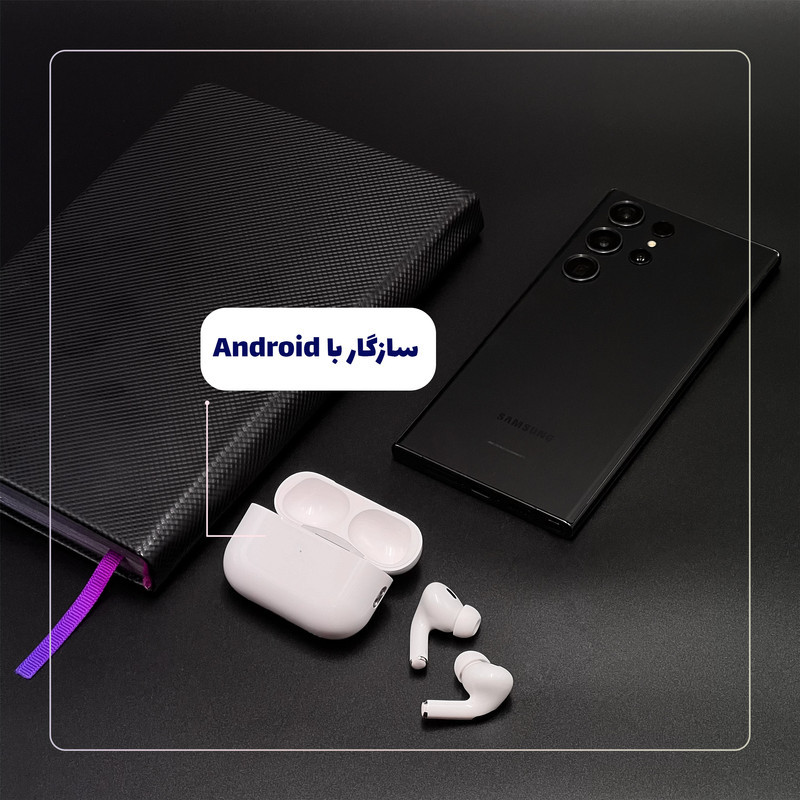 هدست بلوتوثی مدل ایرپاد pro new — تصویر ۵