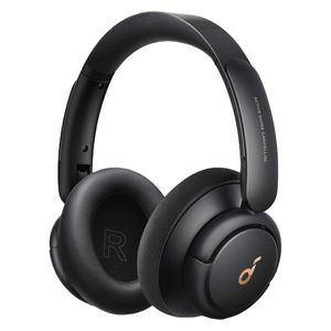 هدفون بلوتوثی انکر مدل SoundCore Life Q30 با نویز کنسلینگ فعال (ANC)، درگاه شارژ USB Type-C، دارای میکروفون دوگانه با حذف نویز، مجهز به فناوری Hi-Res Audio، دارای حالت Transparency برای شنیدن صدای محی