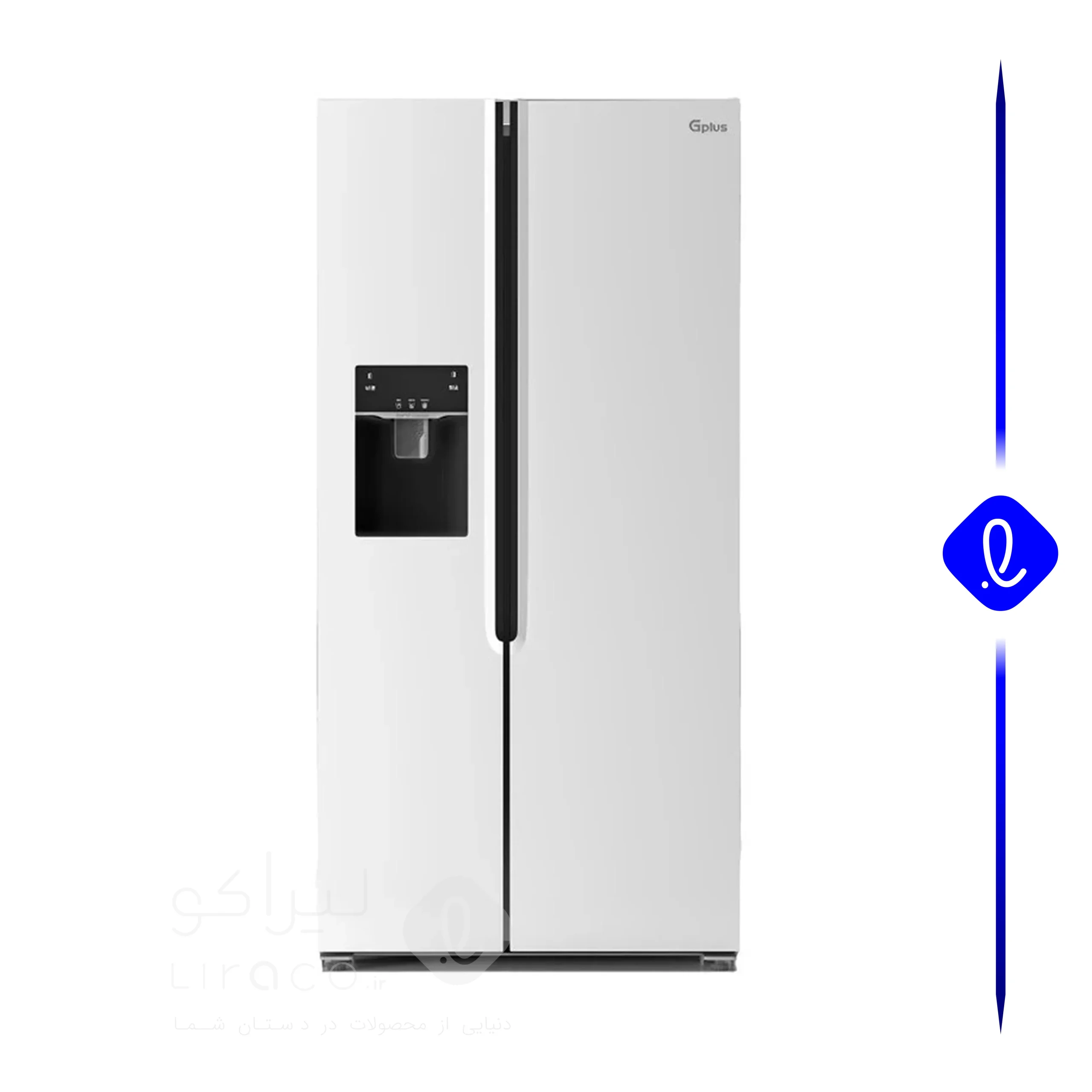 یخچال فریزر ساید بای ساید 32 فوت جی پلاس مدل GSS-R7638W — تصویر ۴