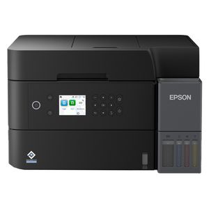 پرینتر جوهر افشان چندکاره رنگی اپسون مدل EcoTank L6370 با اتصال باسیم و بی‌سیم سایز چاپ A4 با قابلیت چاپ دو رو