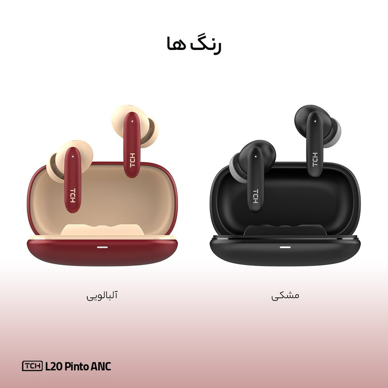 هدفون بلوتوثی تی سی اچ مدل TCH L20 Pinto — تصویر ۴