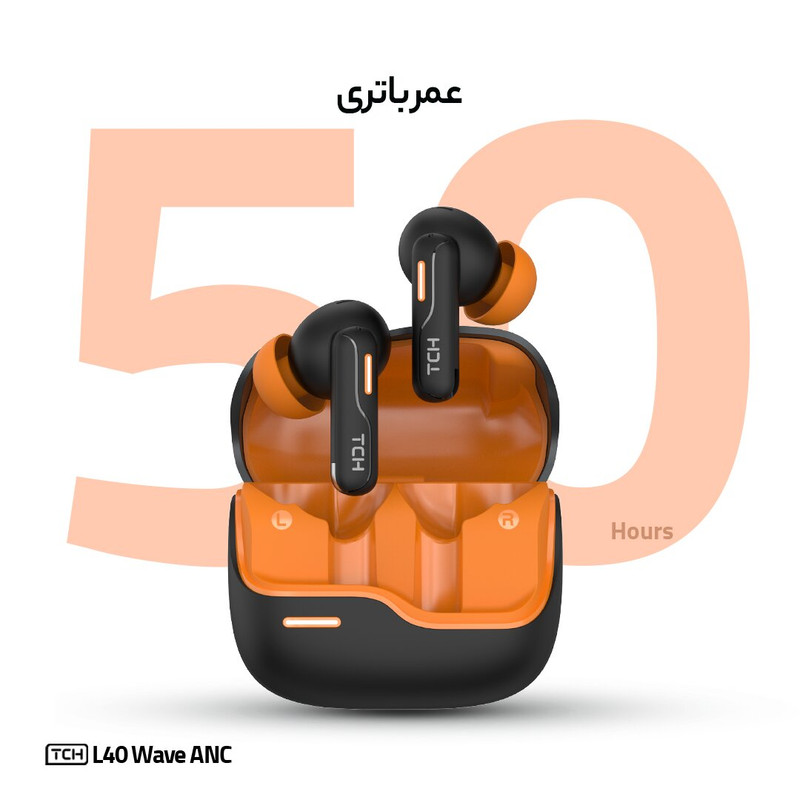 هدفون بلوتوثی تی سی اچ مدل L40 Wave ANC — تصویر ۳