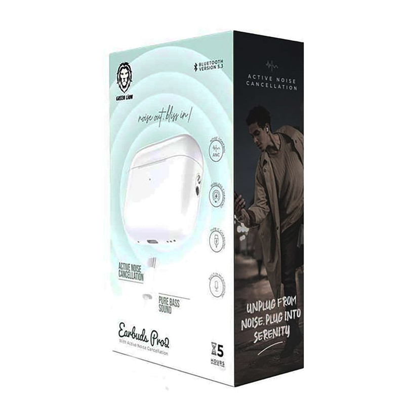 هدفون بلوتوثی گرین لاین مدل Earbuds pro2 — تصویر ۲