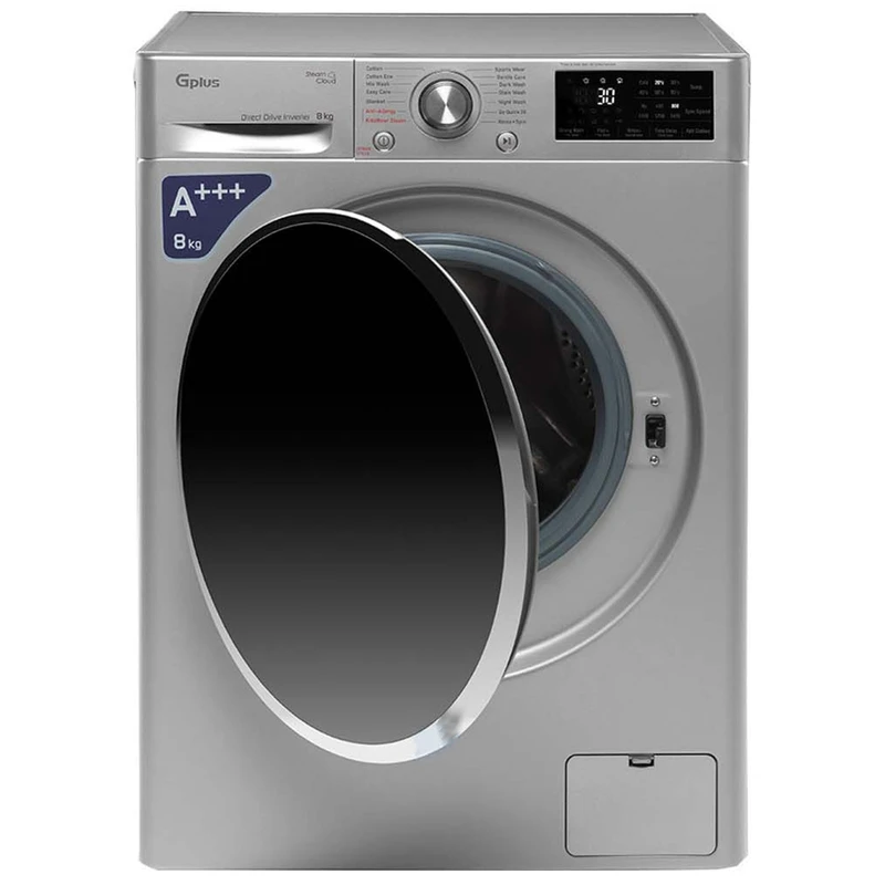 ماشین لباسشویی 8 کیلوگرم اتوماتیک جی پلاس مدل GWM-R88S — تصویر ۸