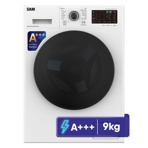 ماشین لباسشویی 9 کیلوگرم اتوماتیک سام مدل BL-P1465W
