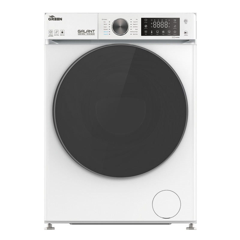 ماشین لباسشویی 12 کیلوگرم اتوماتیک گرین مدل GWM120BL1400 — تصویر ۵
