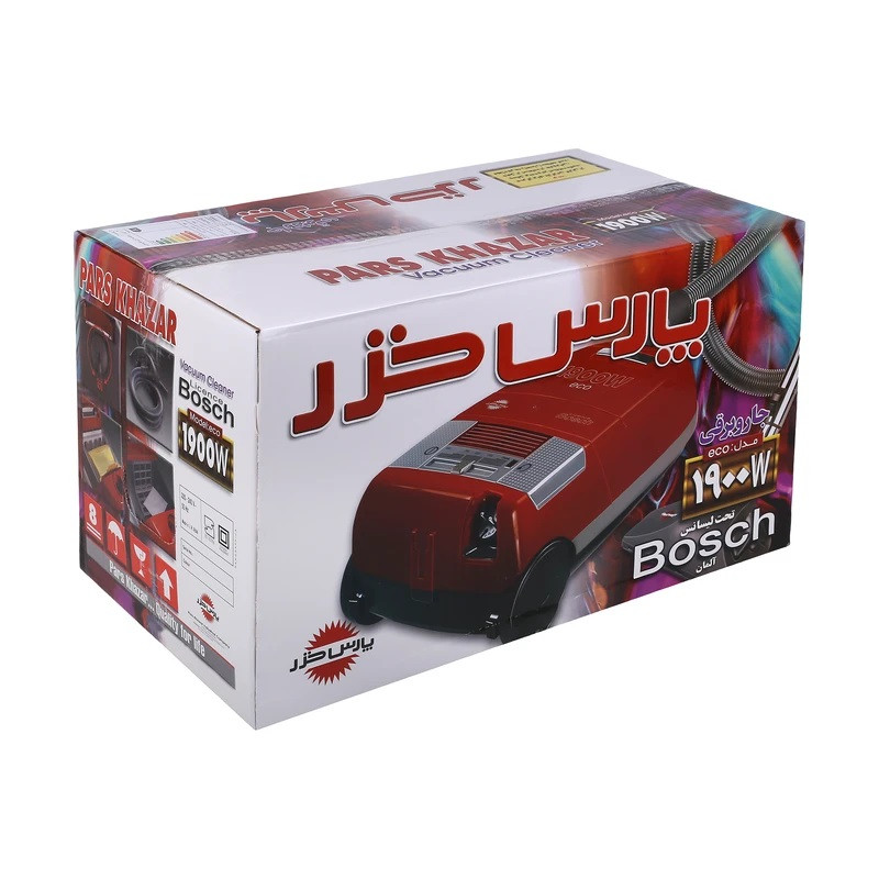 جارو برقی پارس خزر مدل ECO-1900W — تصویر ۳