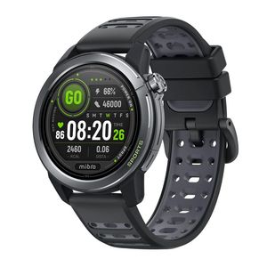 ساعت هوشمند 46 میلی‌متری میبرو مدل GS Active2 با بند سیلیکونی