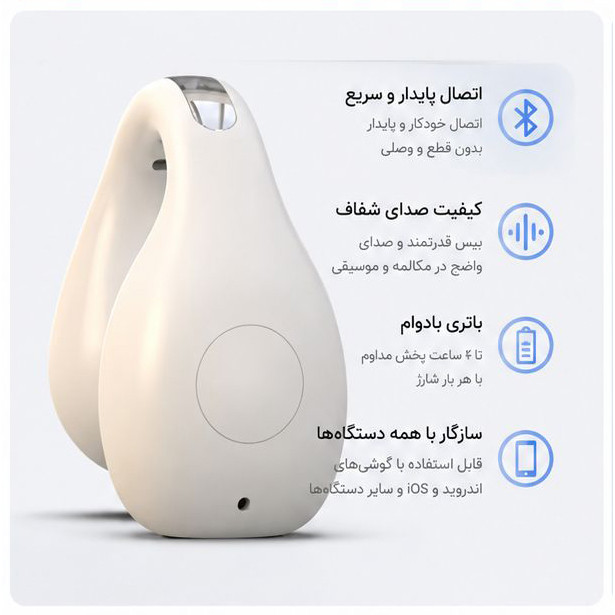 هدفون بلوتوثی مدل TWS 06 — تصویر ۴