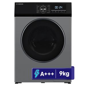 ماشین لباسشویی اتوماتیک ایکس ویژن مدل TP92-BSD ظرفیت 9 کیلوگرم