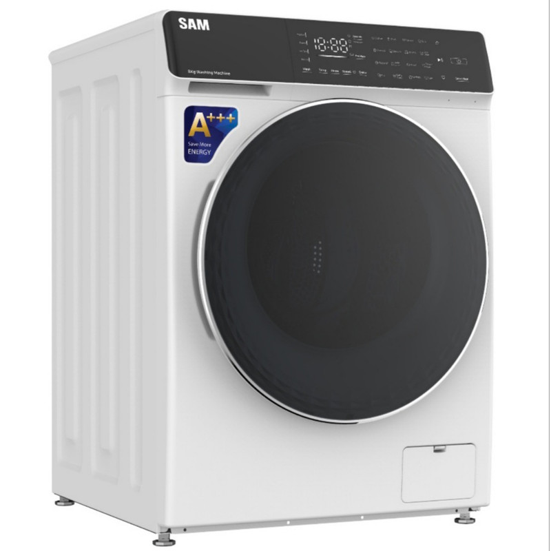 ماشین لباسشویی 9 کیلوگرم اتوماتیک سام مدل DD-P1485/W — تصویر ۳