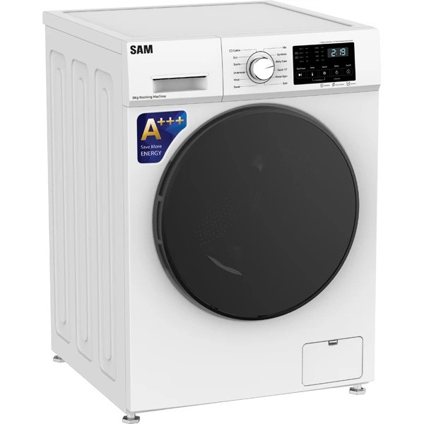 ماشین لباسشویی 8 کیلوگرم اتوماتیک سام مدل UN-Q1435/IN — تصویر ۲