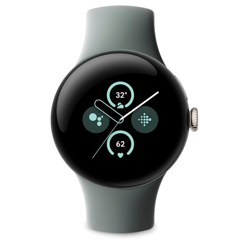ساعت هوشمند 41 میلی‌متری گوگل مدل Pixel Watch 2 با بند سیلیکونی — تصویر ۴