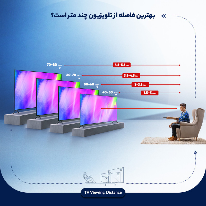 تلویزیون ال ای دی هوشمند ایکس ویژن مدل 65XTU835 سایز 65 اینچ — تصویر ۵