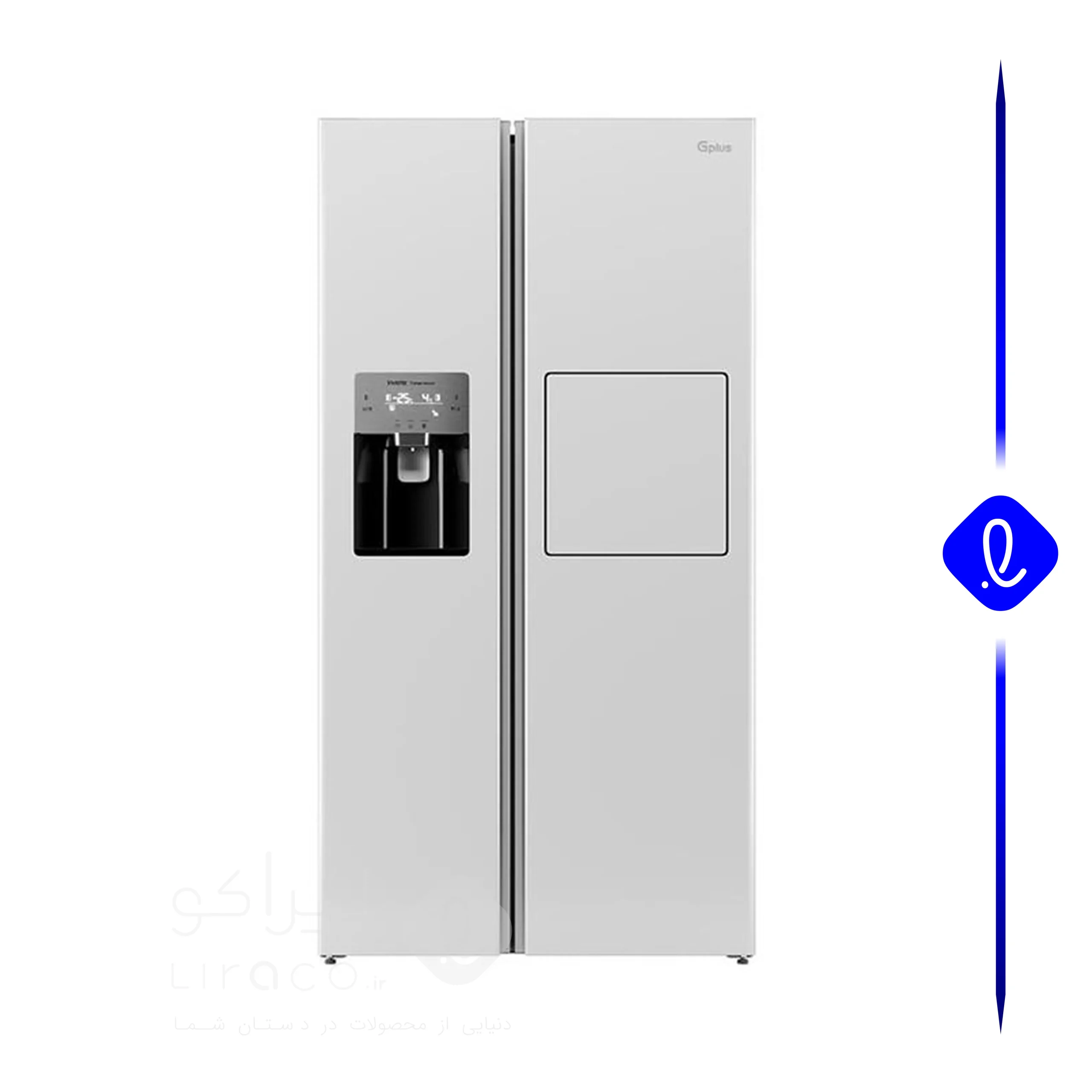 یخچال فریزر ساید بای ساید 32 فوت جی پلاس مدل GSS-R7924W — تصویر ۶