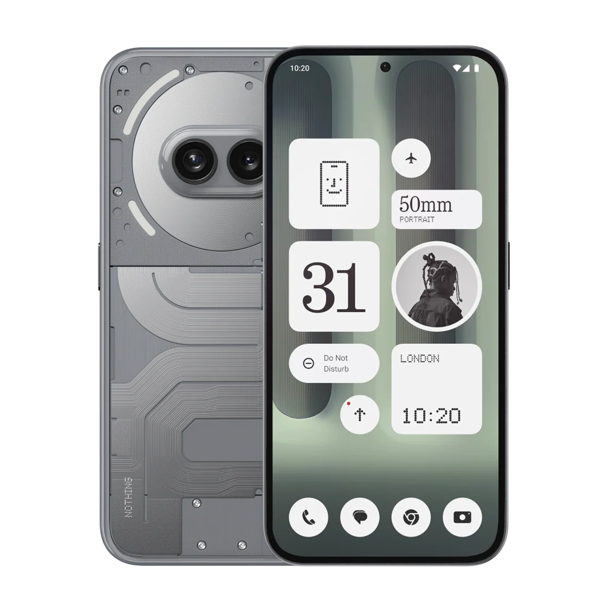 گوشی موبایل ناتینگ مدل Phone 2a Plus ظرفیت 256 گیگابایت رم 12 گیگابایت