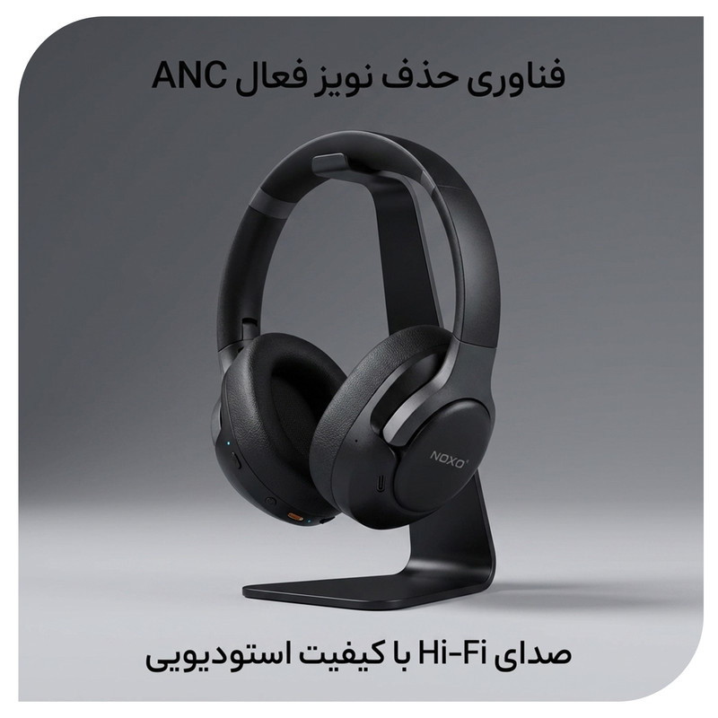 هدفون بلوتوثی نوکسو مدل HN‑3 — تصویر ۴