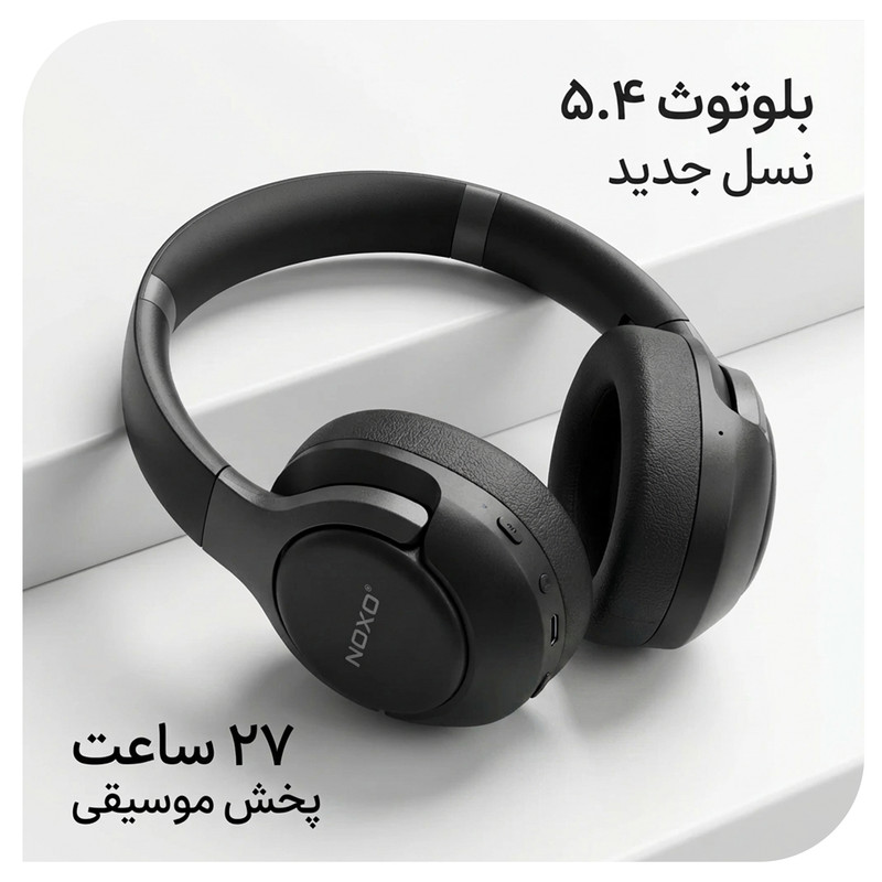 هدفون بلوتوثی نوکسو مدل HN‑3 — تصویر ۵
