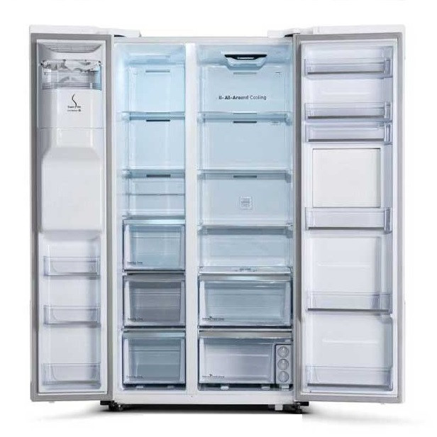یخچال فریزر ساید بای ساید 32 فوت لئوکو مدل LSBS84005-ST ICE MAX — تصویر ۴