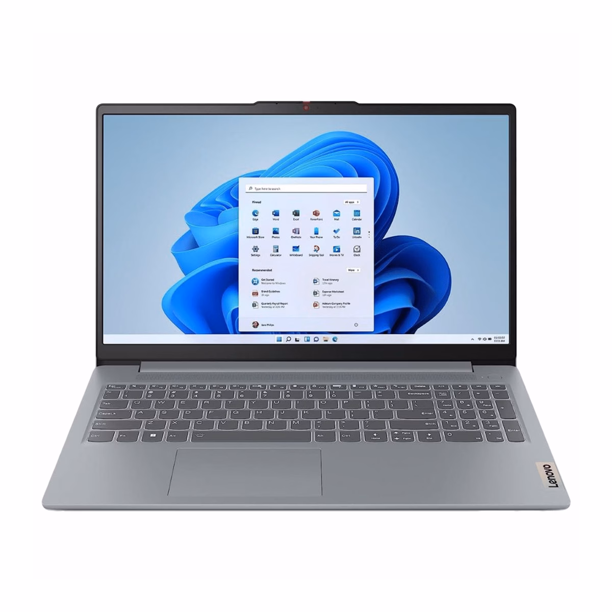 لپ تاپ لنوو 15.6 اینچی مدل Ideapad Slim 3 15AMN8 Athlon Silver 7120U 8GB 512GB