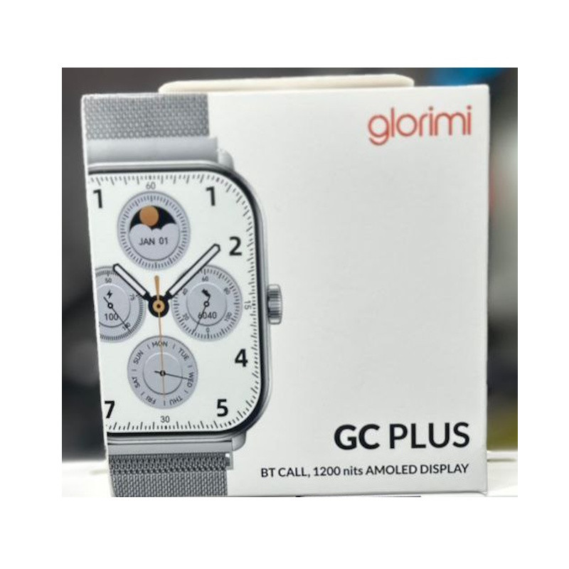 ساعت هوشمند 44 میلی متری گلوریمی مدل EMD GC PLUS با بند سیلیکونی — تصویر ۳