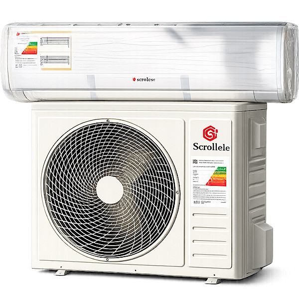کولر گازی اسپلیت دیواری 30000 دور ثابت مدل اسکرولT3-30kw — تصویر ۲
