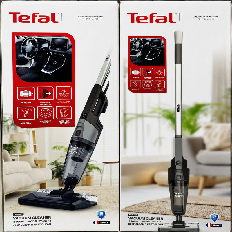 جاروبرقی مخزن‌دار 2400 وات تفال مدل TG-8260 — تصویر ۲