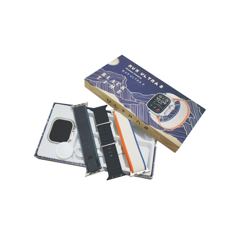 ساعت هوشمند بلک تایم مدل GX9 ULTRA 2 دارای قابلیت های صفحه نمایش رنگی و لمسی، کنترل موسیقی، بند سیلیکون — تصویر ۳