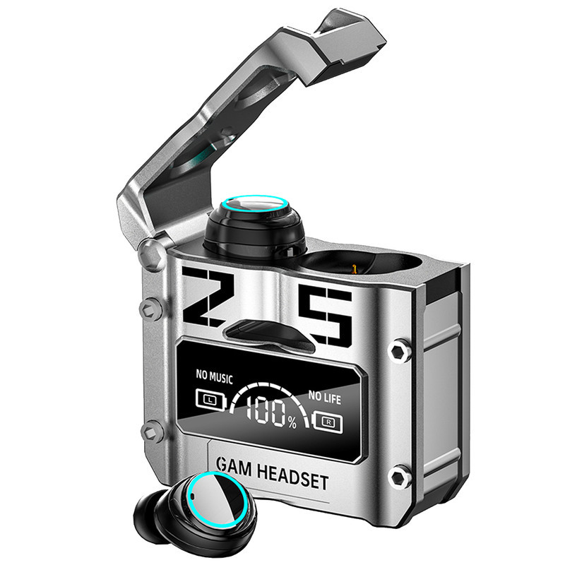 هدفون بلوتوثی دامیکس مدل M25-game بدون قابلیت نویز کنسلینگ، درگاه شارژ USB Type-C، امکان استفاده به صورت پاور بانک مقاوم در برابر آب — تصویر ۲