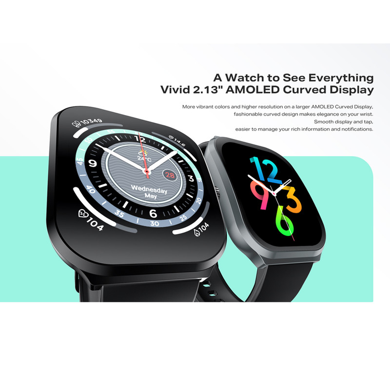 ساعت هوشمند 46 میلی متری اینفینیکس مدل XWatch 3 Plus با بند پلاستیکی — تصویر ۴