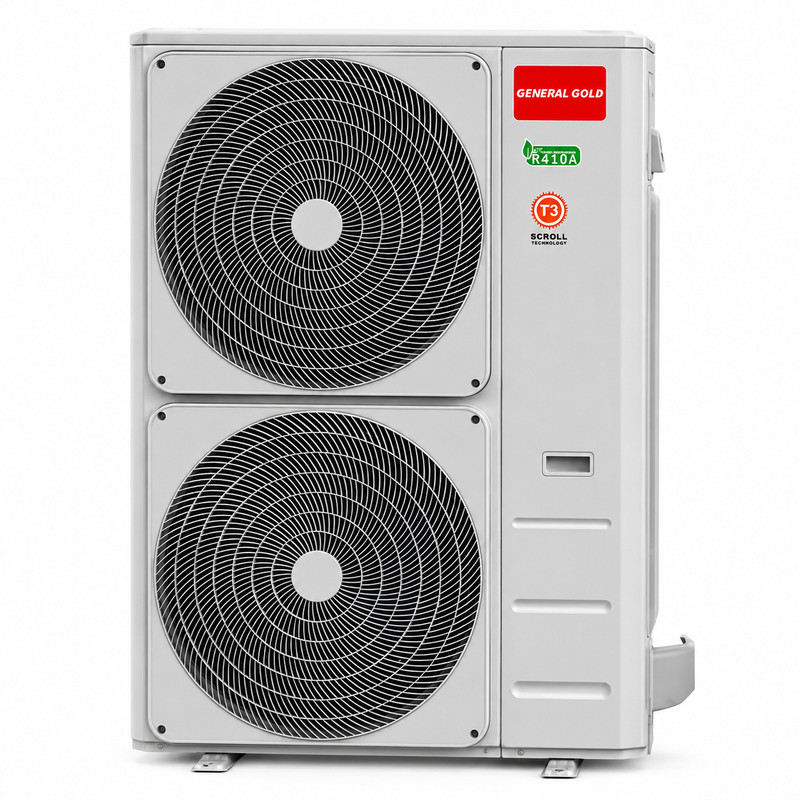کولر گازی ایستاده 60000 اینورتر جنرال گلد مدل GG-MF60000D TITANUM — تصویر ۳