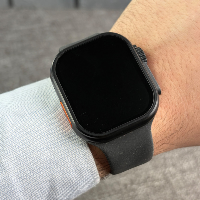 ساعت هوشمند 41 میلی متری میکروسل مدل mini 1051 با بند سیلیکونی — تصویر ۲