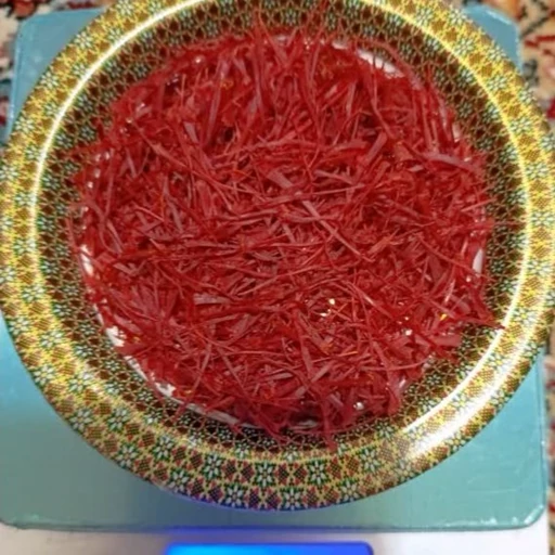 زعفران سوپر نگین اتویی نیم مثقالی (معجزه طبیعت) 2.5 گرم