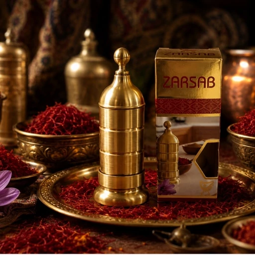زعفران ساب برنجی( توپی زرساب)